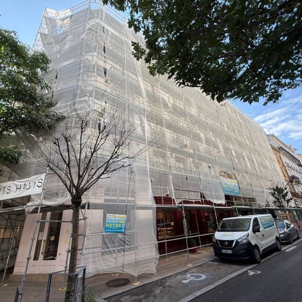 Reprise d'un bâtiment historique avec des moulures modénatures